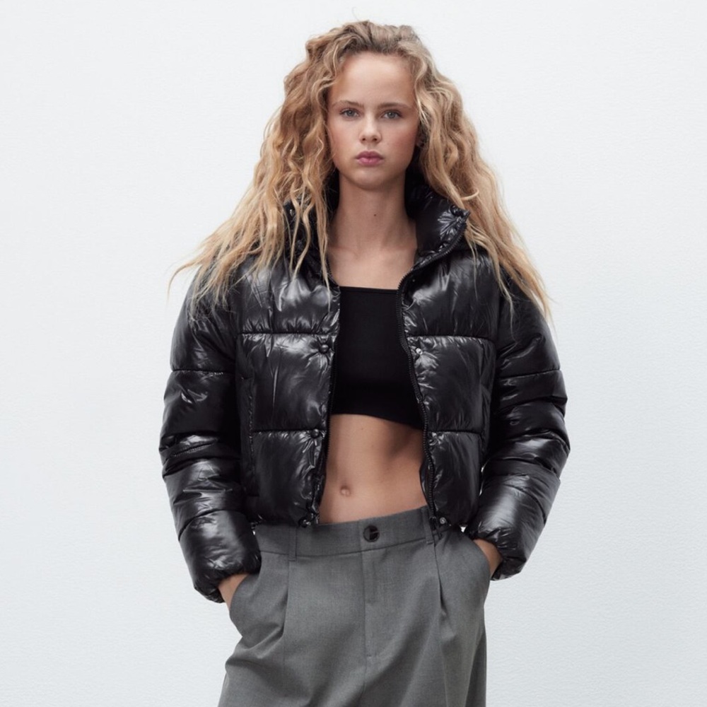 Zara water repellent puffer jacket